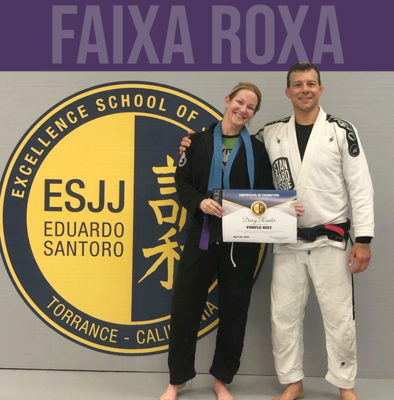Is not every day we promote a lady to purple belt
